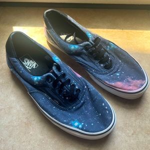 Mens Galaxy Vans Size 11 Lightly Worn